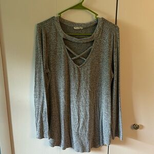 Maurice’s | open neck long sleeve